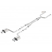 BORLA RC-F CAT BACK STAINLESS DUAL EXHAUST